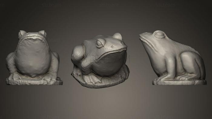 3D модель Скульптура лягушки (STL)